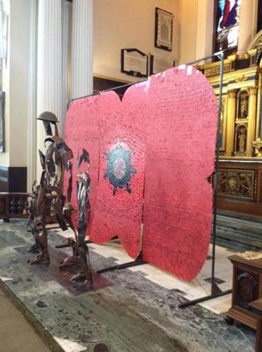 Royal British Legion Centenary Poppy Sculpture