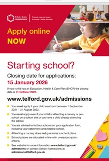 Starting School in September 2026?